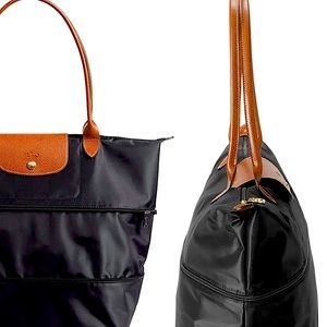 black and brown Longchamp handbag! BRAND NEW